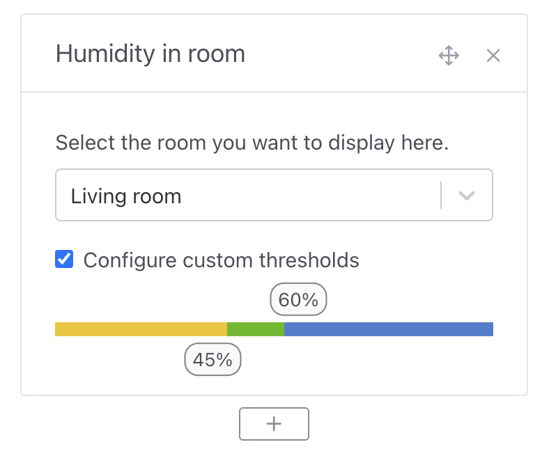 Select the room to display