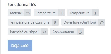Integration Netatmo - Découverte - Déjà créé