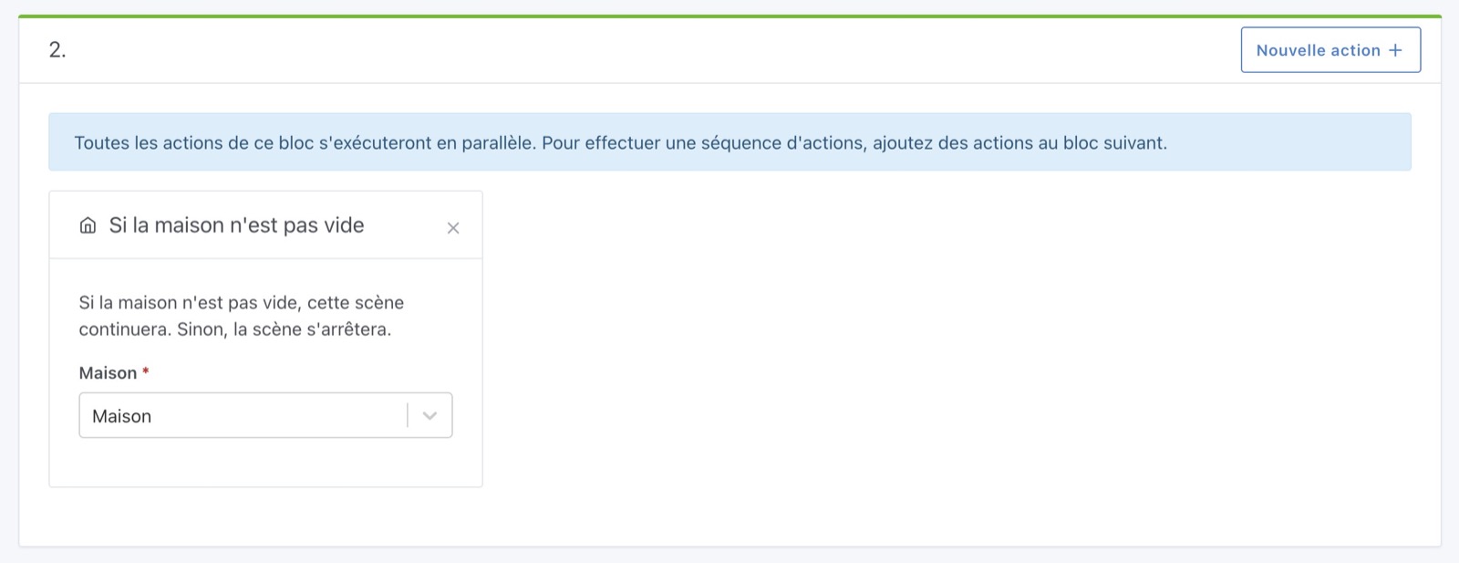 Maison n'est plus vide